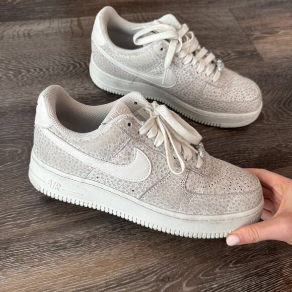 Nike Women's Air Force 1 '07 Premium 'Phantom' - Picture 2 of 3